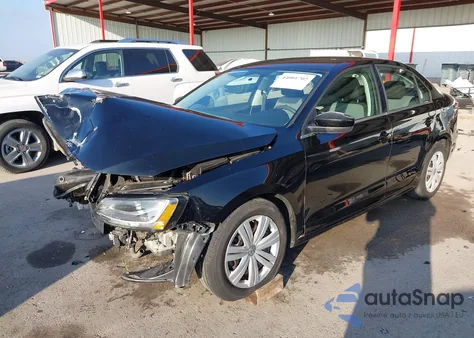 2017 Volkswagen Jetta 1.4T S из США, поврежденный, VIN 3VW2B7AJ9HM214879